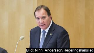 Statsminister Stefan Löfven (S) avger regeringsförklaringen i riksdagen. Arkivbild. Statsminister Stefan Löfven (S) avger regeringsförklaringen i riksdagen. Arkivbild.