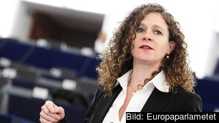 Nederländska liberalen Sophie in 't Veld sitter i EU-parlamentets granskningskommitté med uppdrag att utreda användning av övervakningssystem i EU.  Nederländska liberalen Sophie in 't Veld sitter i EU-parlamentets granskningskommitté med uppdrag att utreda användning av övervakningssystem i EU.
