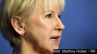 Utrikesminister Margot Wallström (S). Arkivbild.