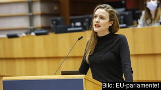 Tyska miljöpartisten Terry Reintke vill vässa EU-kommissionens rättstatsrapport. 
