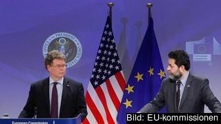De två chefsförhandlarna i TTIP-avtalet: USA:s Dan Mullaney och EU:s Ignacio Garcia Bercero. Arkivbild. De två chefsförhandlarna i TTIP-avtalet: USA:s Dan Mullaney och EU:s Ignacio Garcia Bercero. Arkivbild.