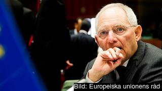När den tyske finansministern Wolfgang Schäuble på torsdagen besöker Aten råder demonstrationsförbud mellan 09:00 och 20:00. Arkivbild.